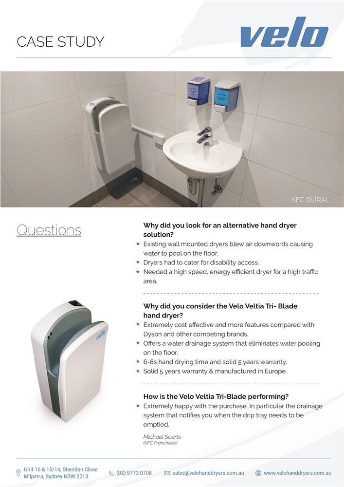 KFC Rolls Out The Velo Veltia TriBlade